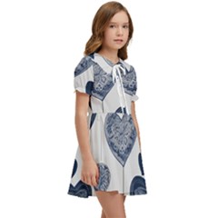 Kids  Sweet Collar Dress 
