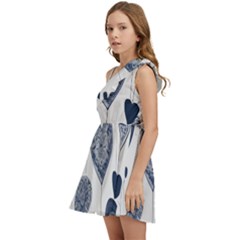 Kids  One Shoulder Party Dress 