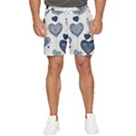 Blue Hearts Men s Runner Shorts