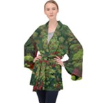 Redwood & Moss Long Sleeve Velvet Kimono 