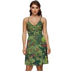 V-Neck Pocket Summer Dress  