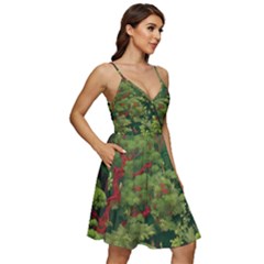 V-Neck Pocket Summer Dress  