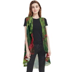 Sleeveless Chiffon Waistcoat Shirt 