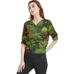 Redwood & Moss Quarter Sleeve Blouse