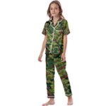 Redwood & Moss Kids  Satin Short Sleeve Pajamas Set