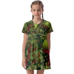 Redwood & Moss Kids  Asymmetric Collar Dress