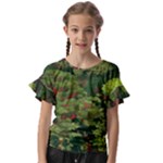 Redwood & Moss Kids  Cut Out Flutter Sleeves