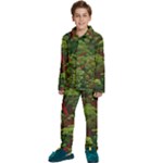 Redwood & Moss Kids  Long Sleeve Velvet Pajamas Set