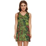 Redwood & Moss Tiered Sleeveless Mini Dress