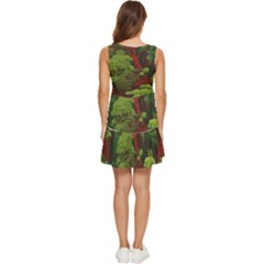 Tiered Sleeveless Mini Dress 