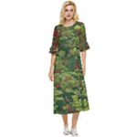 Redwood & Moss Double Cuff Midi Dress
