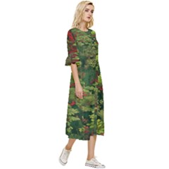 Double Cuff Midi Dress 