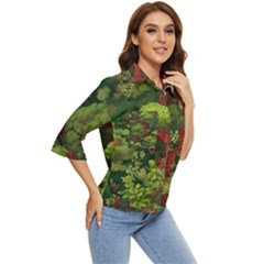 Women s Quarter Sleeve Pocket Shirt 