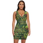 Redwood & Moss Draped Bodycon Dress