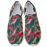 Foil & Black Birds Men s Slip On Sneakers