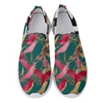 Foil & Black Birds Women s Slip On Sneakers
