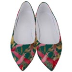 Foil & Black Birds Women s Low Heels