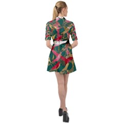 Belted Shirt Dress 