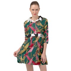 Mini Skater Shirt Dress 