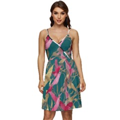 V-Neck Pocket Summer Dress  