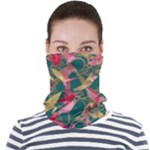 Foil & Black Birds Face Seamless Bandana (Adult)