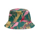 Foil & Black Birds Bucket Hat