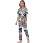 75d15d9c-ff25-428e-a2ab-b3f6a66bfd90imagemarker Kids  Satin Short Sleeve Pajamas Set