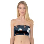 Santa Snowman Bandeau Top
