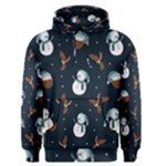 Santa Snowman Men s Core Hoodie
