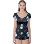 Santa Snowman Boyleg Leotard 