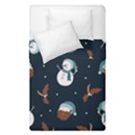 Santa Snowman Duvet Cover Double Side (Single Size)