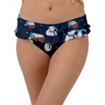 Santa Snowman Frill Bikini Bottoms