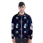 Santa Snowman Men s Windbreaker