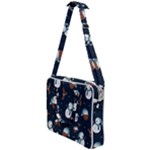 Santa Snowman Cross Body Office Bag
