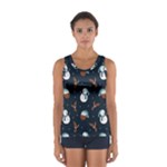 Santa Snowman Sport Tank Top 