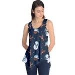 Santa Snowman Sleeveless Tunic