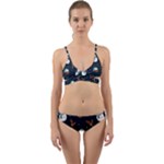 Santa Snowman Wrap Around Bikini Set