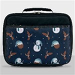 Santa Snowman Lunch Bag