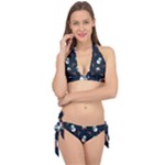 Santa Snowman Tie It Up Bikini Set