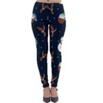 Santa Snowman Lightweight Velour Leggings