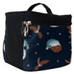 Santa Snowman Make Up Travel Bag (Small)