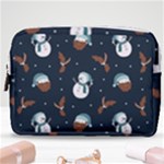 Santa Snowman Make Up Pouch (Medium)