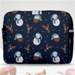 Santa Snowman Make Up Pouch (Large)