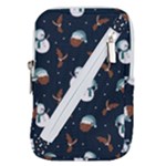 Santa Snowman Belt Pouch Bag (Small)