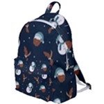 Santa Snowman The Plain Backpack
