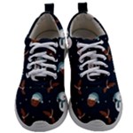 Santa Snowman Mens Athletic Shoes
