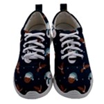 Santa Snowman Women Athletic Shoes