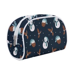 Santa Snowman Make Up Case (Small) from ArtsNow.com