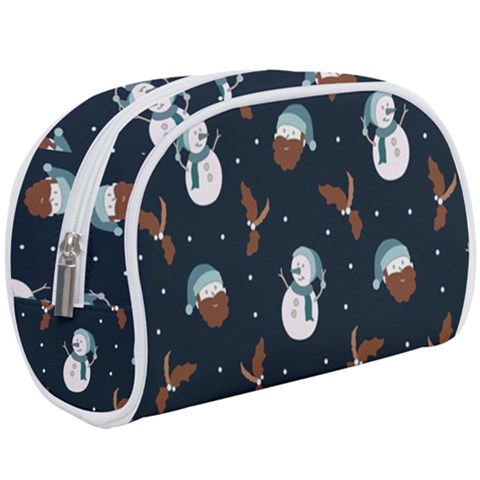 Santa Snowman Make Up Case (Large) from ArtsNow.com