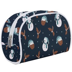 Santa Snowman Make Up Case (Large) from ArtsNow.com